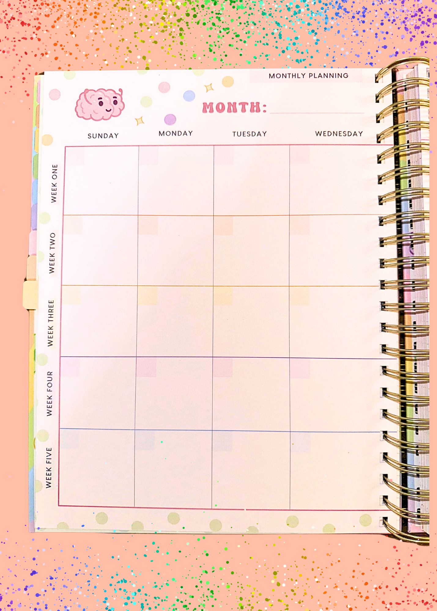 "My Therapy Planner" - Undated Hourly Planner for Mental Health Providers