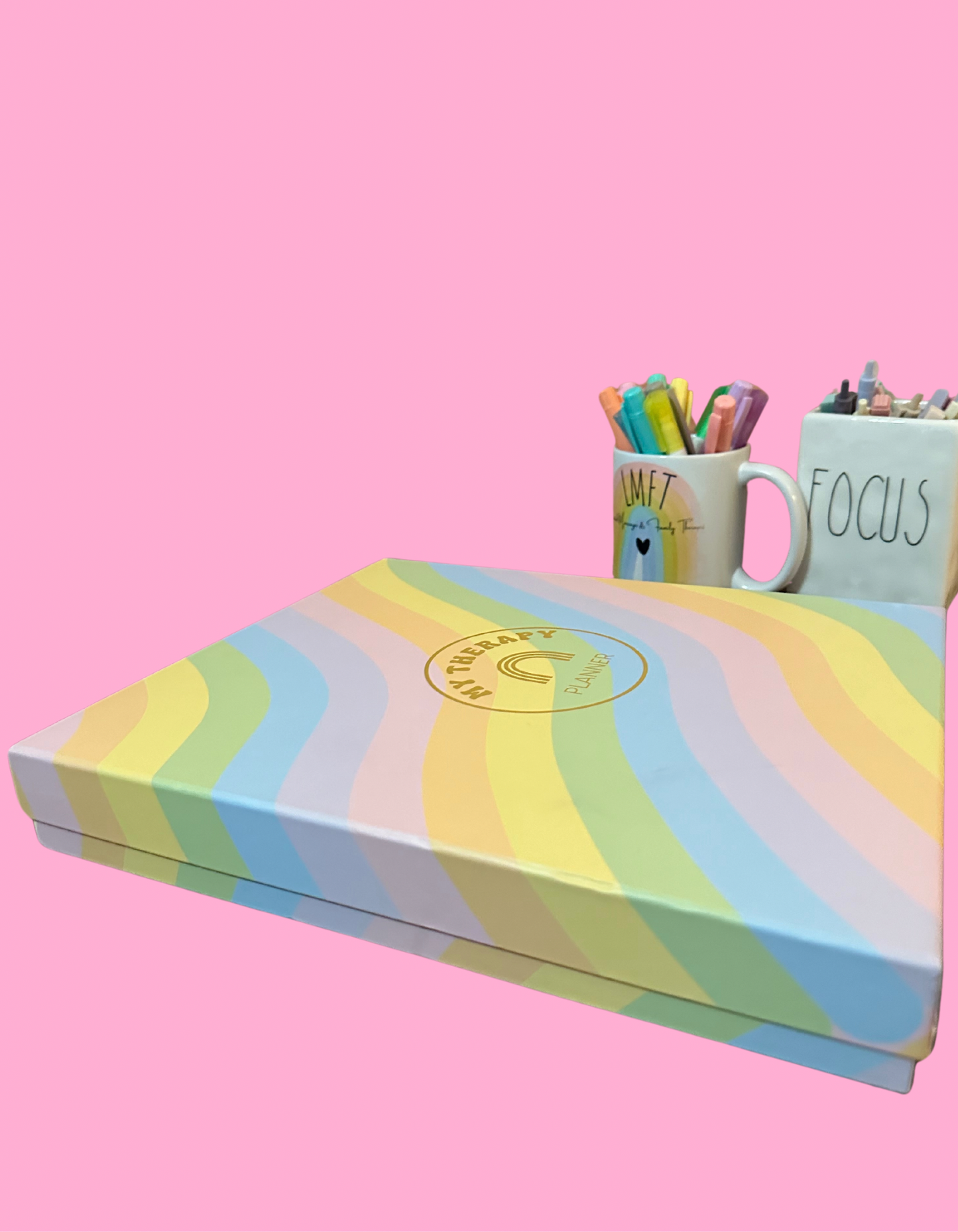 "My Therapy Planner" - Undated Hourly Planner for Mental Health Providers