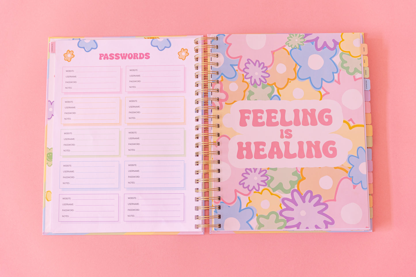 "My Therapy Planner" - Undated Hourly Planner for Mental Health Providers