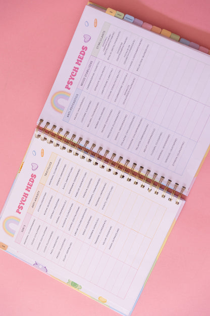 "My Therapy Planner" - Undated Hourly Planner for Mental Health Providers